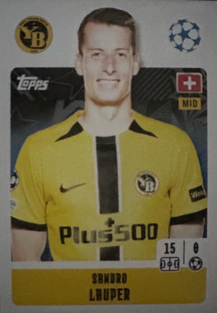 Champions League 2024/25 Topps Mancolista - Scegli figurina da 401 a 500