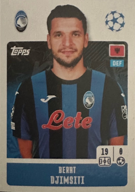 Champions League 2024/25 Topps Mancolista - Scegli figurina Da 1 a 100