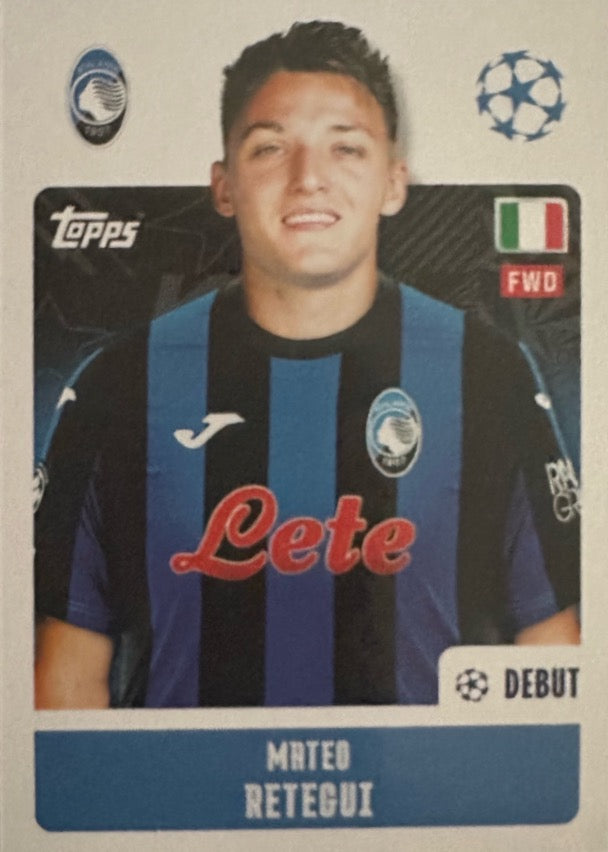 Champions League 2024/25 Topps Mancolista - Scegli figurina Da 1 a 100