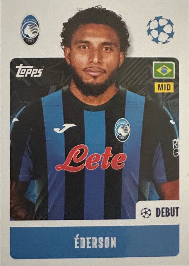 Champions League 2024/25 Topps Mancolista - Scegli figurina Da 1 a 100