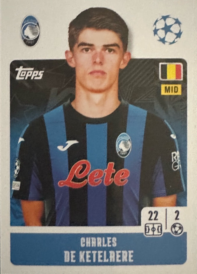 Champions League 2024/25 Topps Mancolista - Scegli figurina Da 1 a 100