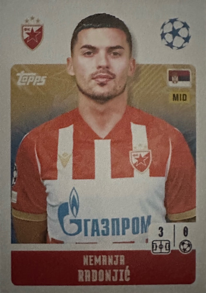 Champions League 2024/25 Topps Mancolista - Scegli figurina da 401 a 500