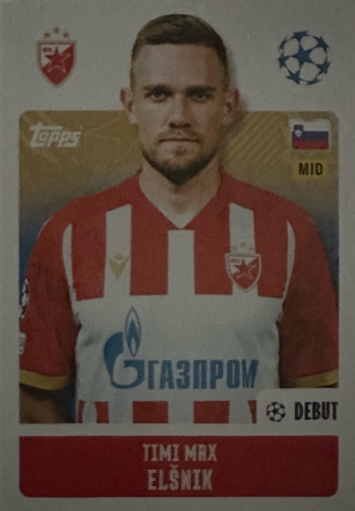 Champions League 2024/25 Topps Mancolista - Scegli figurina da 401 a 500