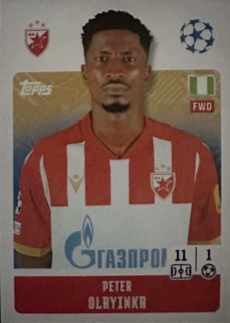 Champions League 2024/25 Topps Mancolista - Scegli figurina da 401 a 500