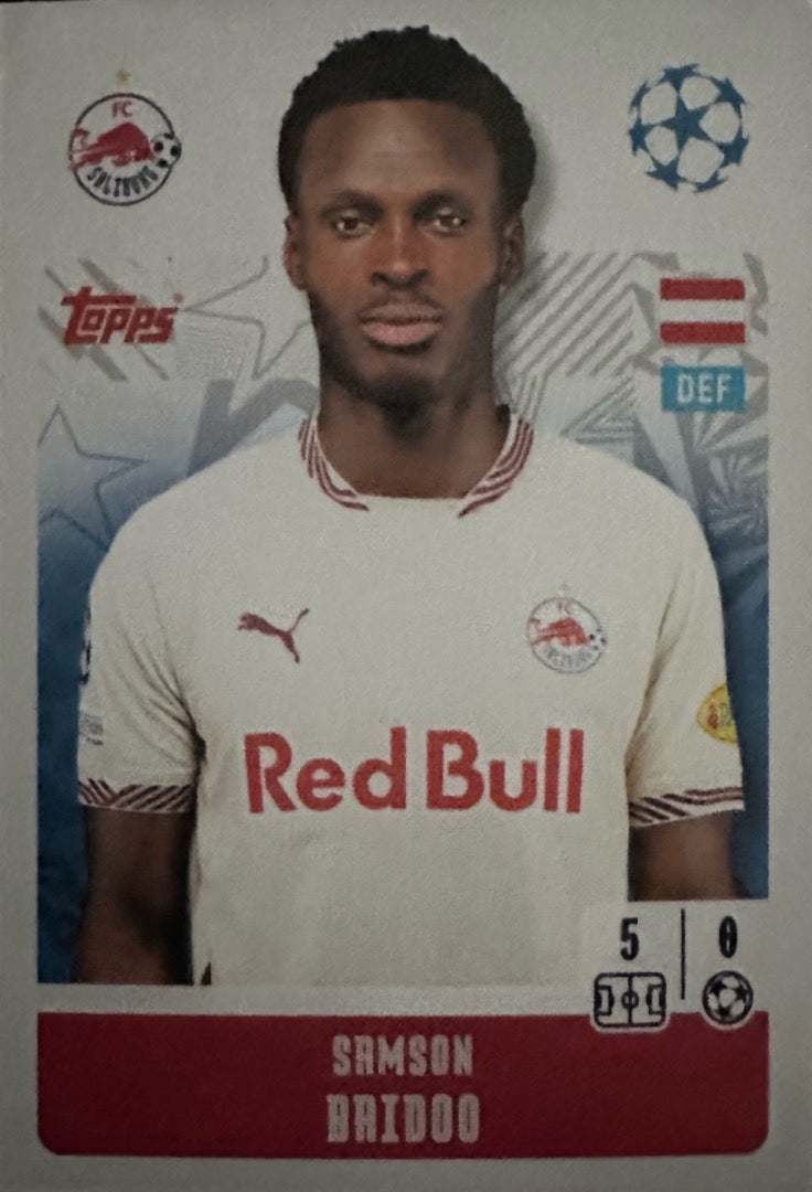 Champions League 2024/25 Topps Mancolista - Scegli figurina da 401 a 500