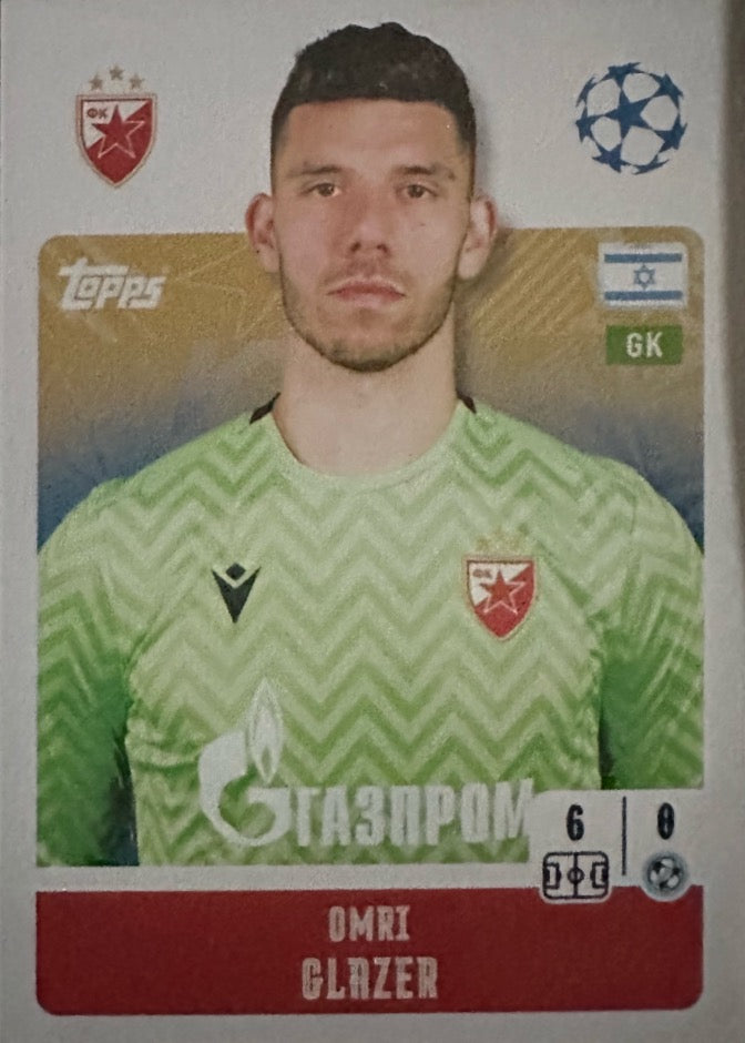 Champions League 2024/25 Topps Mancolista - Scegli figurina da 401 a 500