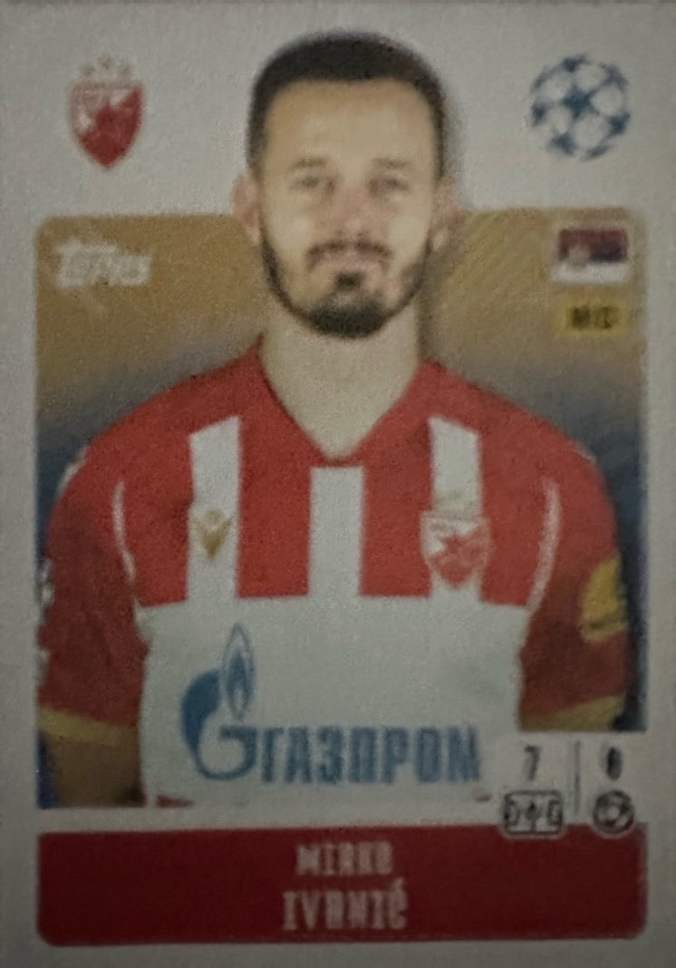 Champions League 2024/25 Topps Mancolista - Scegli figurina da 401 a 500