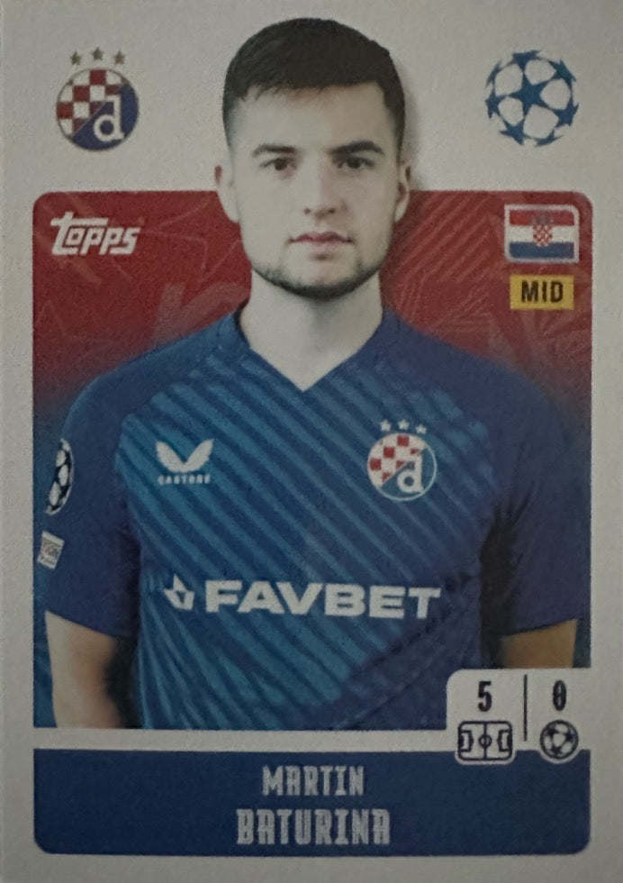 Champions League 2024/25 Topps Mancolista - Scegli figurina da 401 a 500