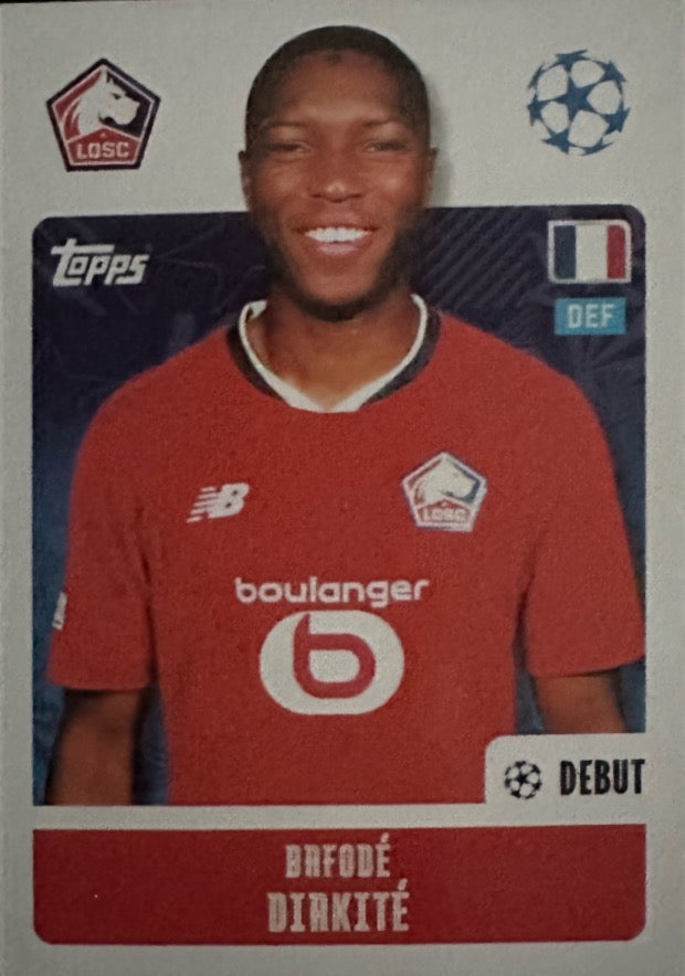 Champions League 2024/25 Topps Mancolista - Scegli figurina da 401 a 500