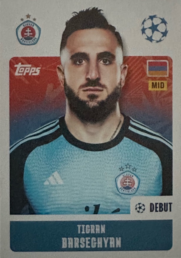 Champions League 2024/25 Topps Mancolista - Scegli figurina da 401 a 500