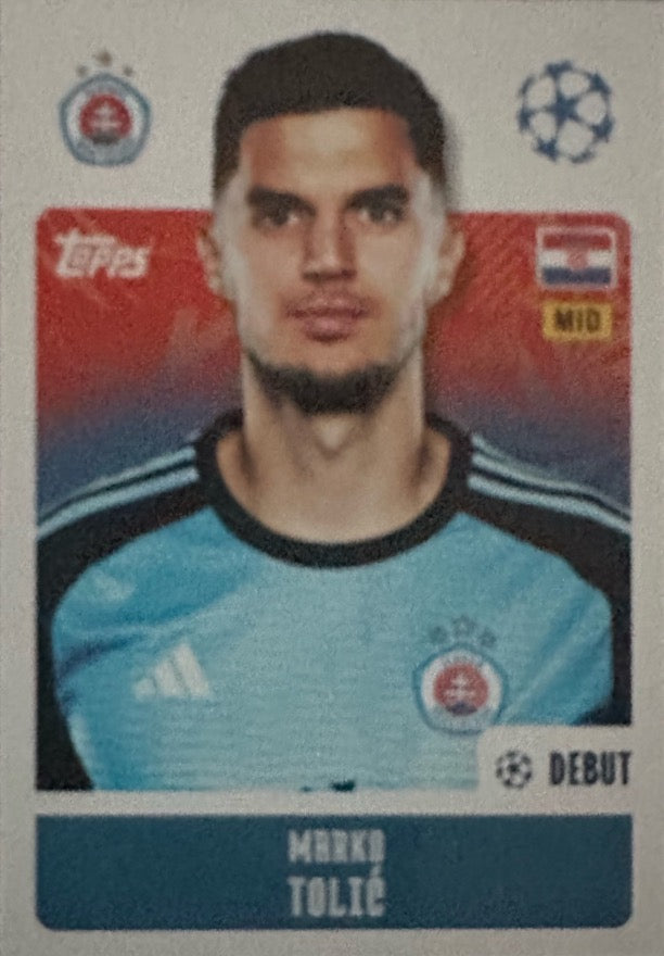 Champions League 2024/25 Topps Mancolista - Scegli figurina da 401 a 500