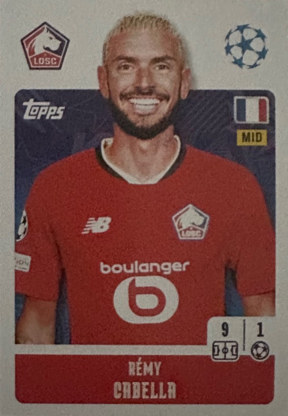 Champions League 2024/25 Topps Mancolista - Scegli figurina da 401 a 500