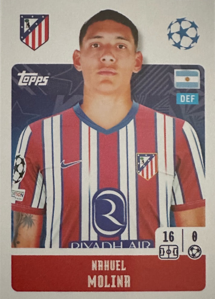 Champions League 2024/25 Topps Mancolista - Scegli figurina Da 1 a 100