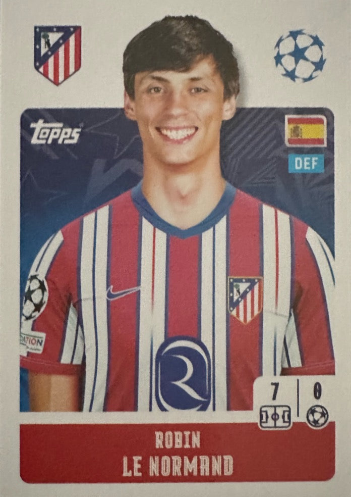 Champions League 2024/25 Topps Mancolista - Scegli figurina Da 1 a 100