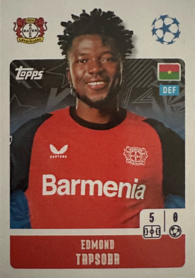 Champions League 2024/25 Topps Mancolista - Scegli figurina da 101 a 200