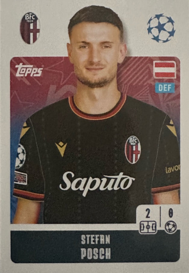 Champions League 2024/25 Topps Mancolista - Scegli figurina da 101 a 200