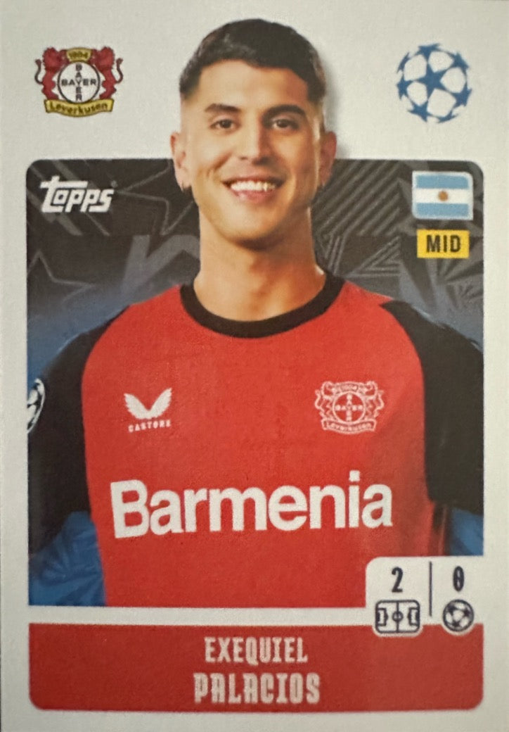 Champions League 2024/25 Topps Mancolista - Scegli figurina da 101 a 200