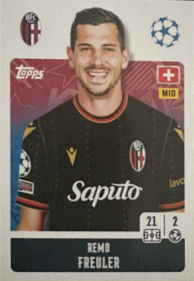 Champions League 2024/25 Topps Mancolista - Scegli figurina da 101 a 200