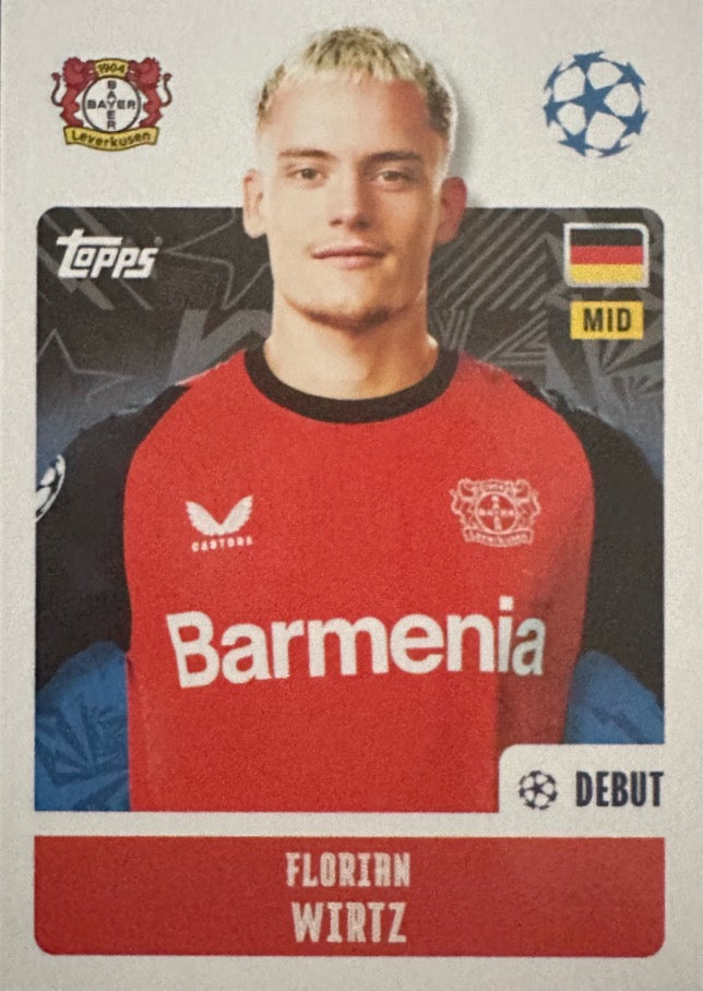 Champions League 2024/25 Topps Mancolista - Scegli figurina da 101 a 200