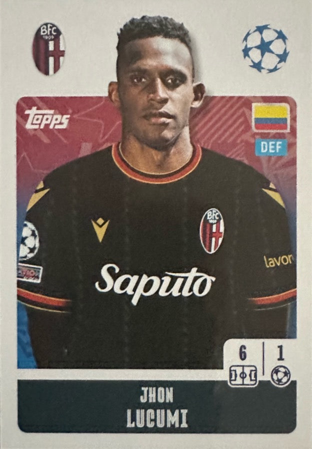 Champions League 2024/25 Topps Mancolista - Scegli figurina da 101 a 200