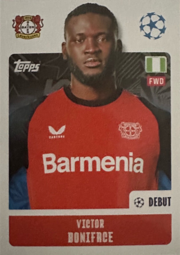 Champions League 2024/25 Topps Mancolista - Scegli figurina da 101 a 200