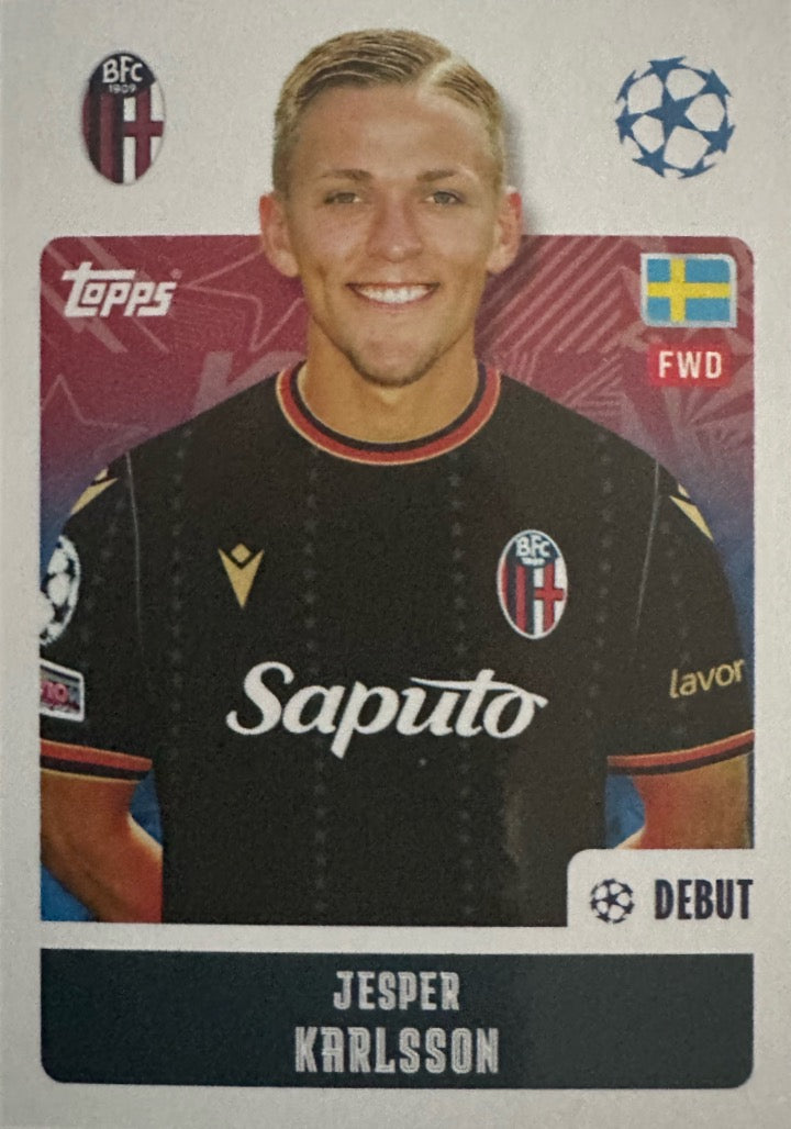 Champions League 2024/25 Topps Mancolista - Scegli figurina da 101 a 200