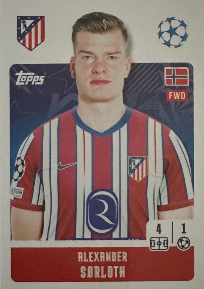 Champions League 2024/25 Topps Mancolista - Scegli figurina Da 1 a 100