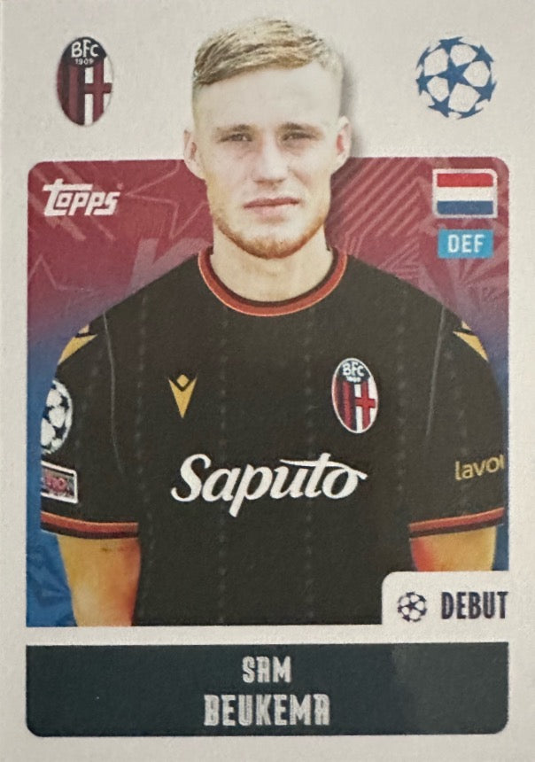 Champions League 2024/25 Topps Mancolista - Scegli figurina da 101 a 200