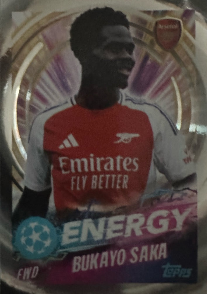 Champions League 2024/25 Topps Mancolista - Scegli figurina Energy 521-528