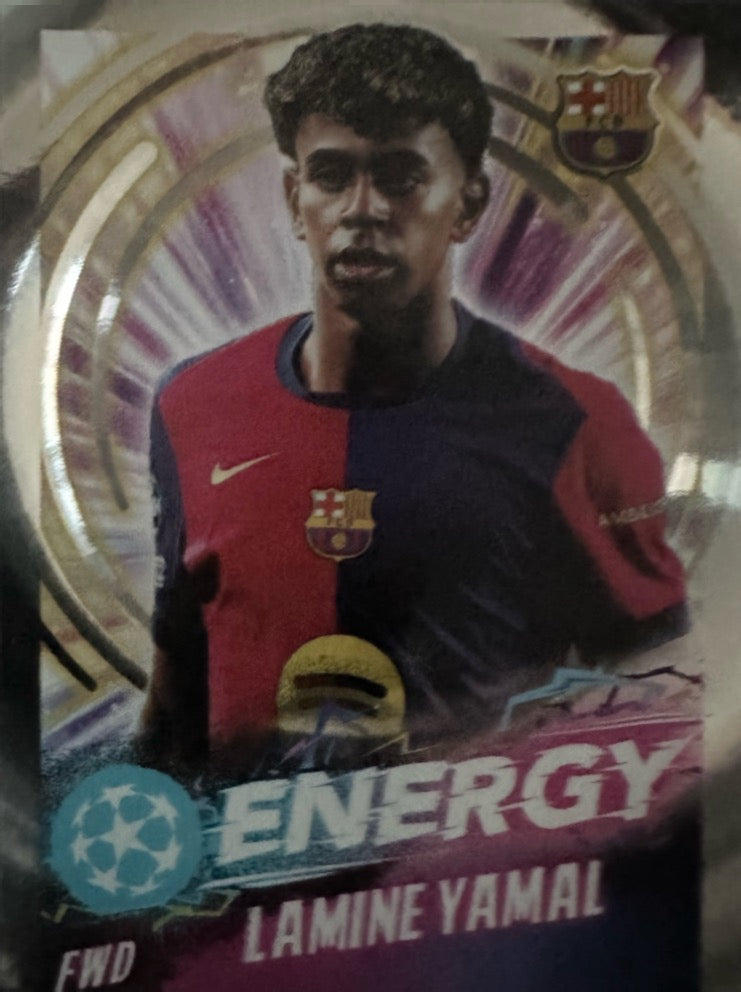 Champions League 2024/25 Topps Mancolista - Scegli figurina Energy 521-528