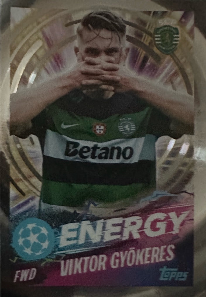 Champions League 2024/25 Topps Mancolista - Scegli figurina Energy 521-528