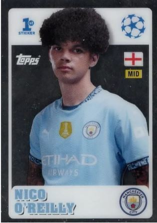 Champions League 2024/25 Topps Mancolista - Scegli figurina Chrome 1° Sticker