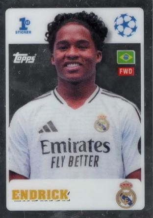 Champions League 2024/25 Topps Mancolista - Scegli figurina Chrome 1° Sticker