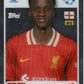 Champions League 2024/25 Topps Mancolista - Scegli figurina Chrome 1° Sticker