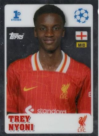 Champions League 2024/25 Topps Mancolista - Scegli figurina Chrome 1° Sticker