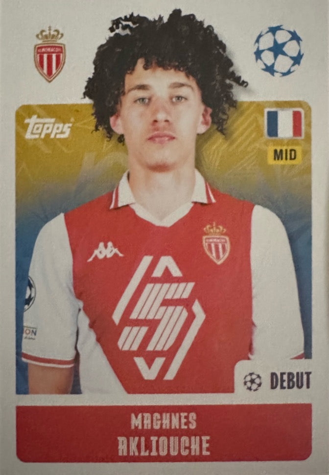 Champions League 2024/25 Topps Mancolista - Scegli figurina Da 1 a 100