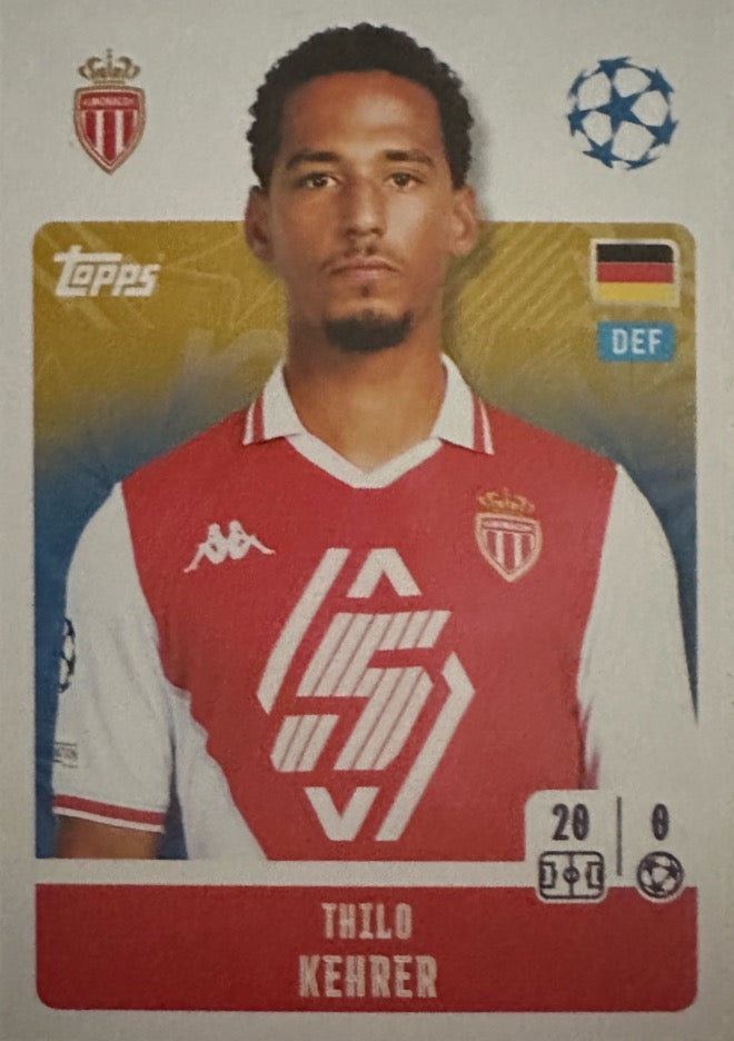 Champions League 2024/25 Topps Mancolista - Scegli figurina Da 1 a 100