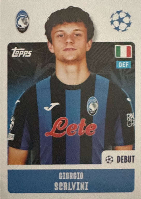 Champions League 2024/25 Topps Mancolista - Scegli figurina Da 1 a 100