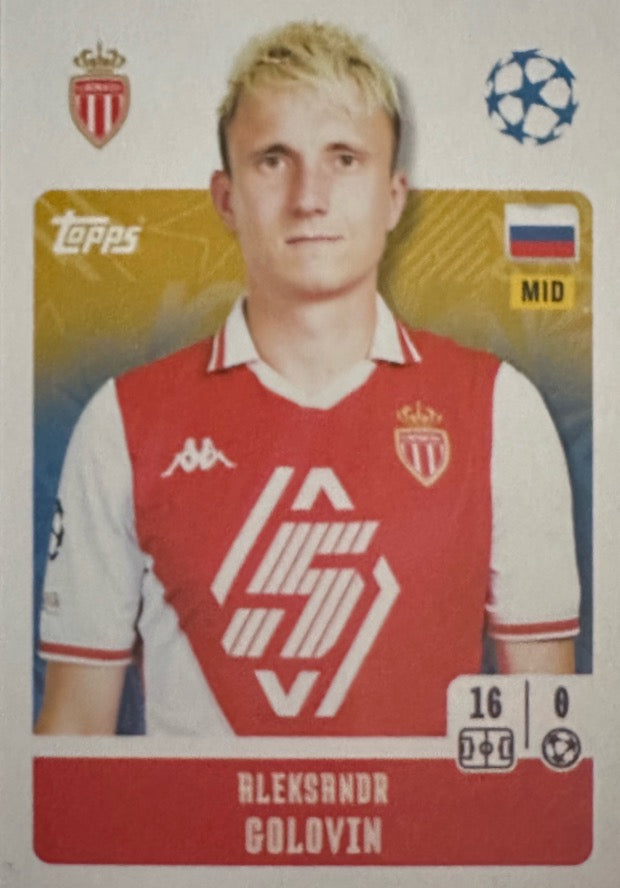 Champions League 2024/25 Topps Mancolista - Scegli figurina Da 1 a 100