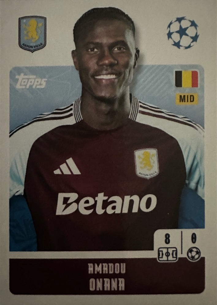 Champions League 2024/25 Topps Mancolista - Scegli figurina Da 1 a 100