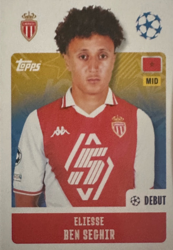 Champions League 2024/25 Topps Mancolista - Scegli figurina Da 1 a 100