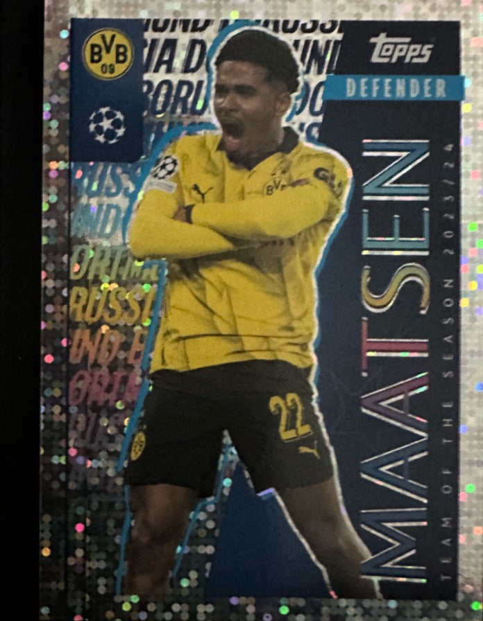 Champions League 2024/25 Topps Mancolista - Scegli figurina Da 1 a 100