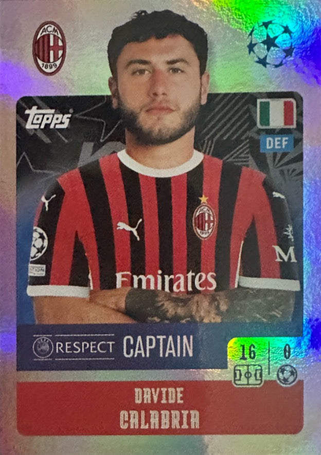 Champions League 2024/25 Topps Mancolista - Scegli figurina Da 1 a 100