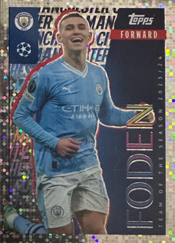 Champions League 2024/25 Topps Mancolista - Scegli figurina Da 1 a 100