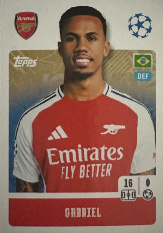 Champions League 2024/25 Topps Mancolista - Scegli figurina Da 1 a 100