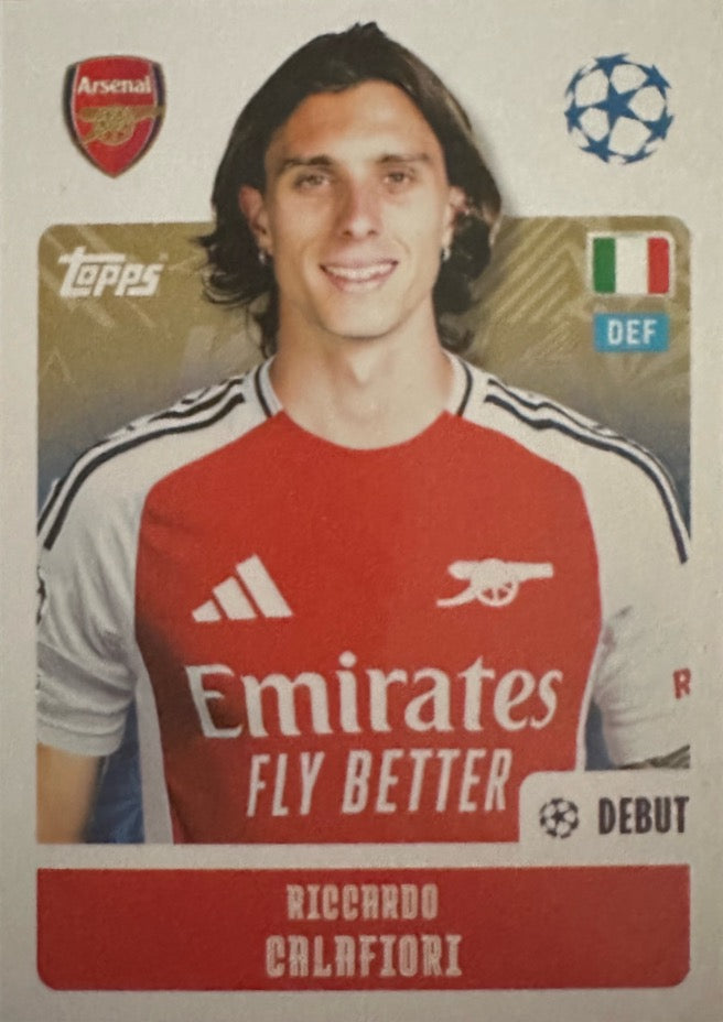 Champions League 2024/25 Topps Mancolista - Scegli figurina Da 1 a 100