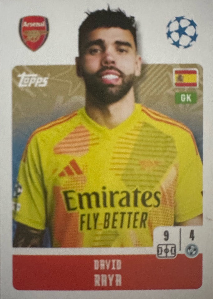 Champions League 2024/25 Topps Mancolista - Scegli figurina Da 1 a 100