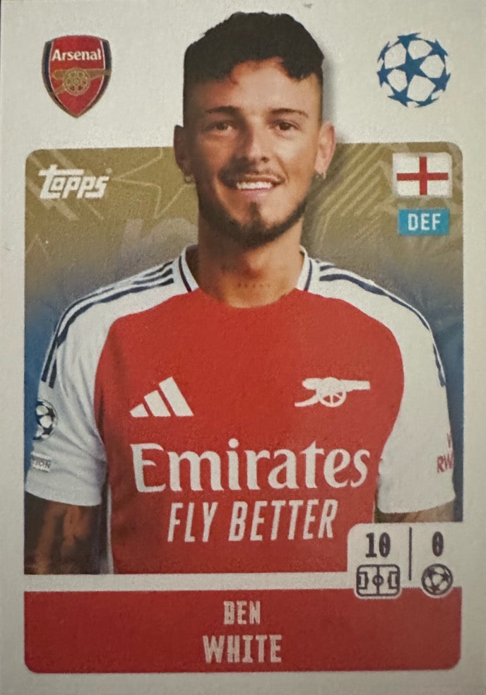 Champions League 2024/25 Topps Mancolista - Scegli figurina Da 1 a 100