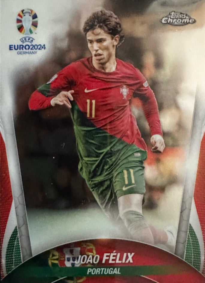 Euro 2024 Topps Chrome Mancolista - Scegli Card Base da 1 a 75