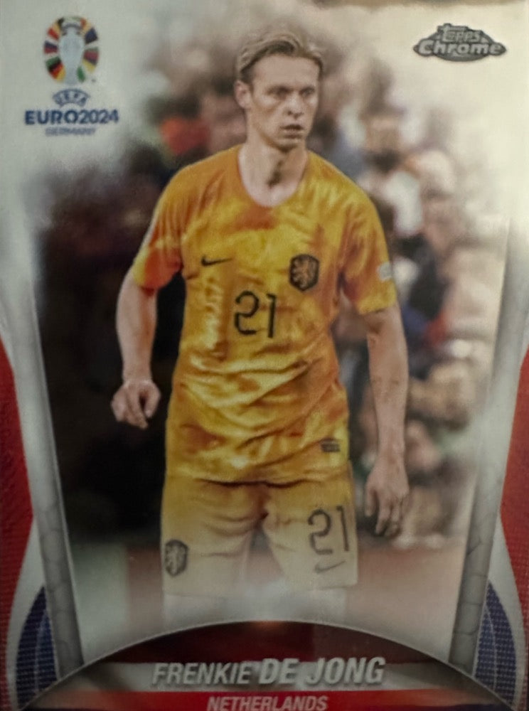 Euro 2024 Topps Chrome Mancolista - Scegli Card Base da 1 a 75